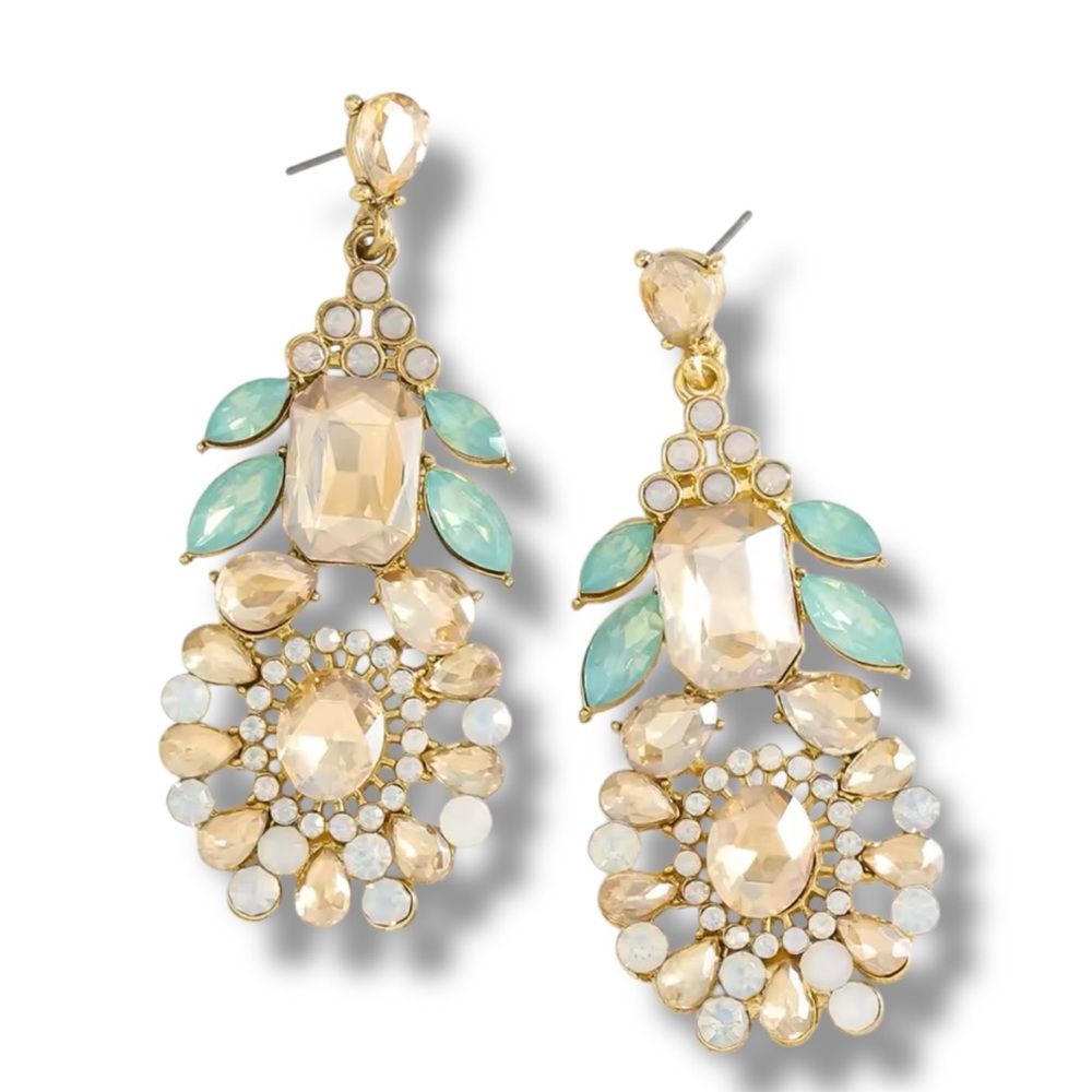 ❤️ ‘Crystal Crush’ Rhinestone Chandelier Earrings